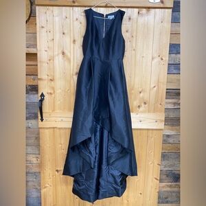 Women’s Calvin Klein Black High Low Dress, Size 6. NWT
